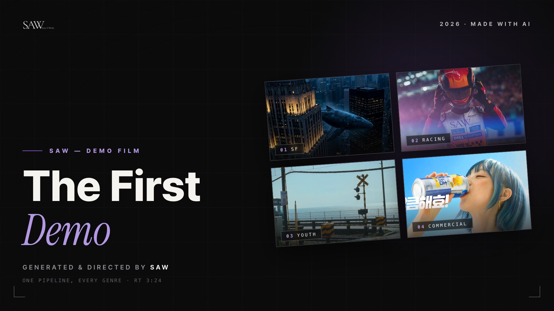 SAW 데모 필름 — The First Demo